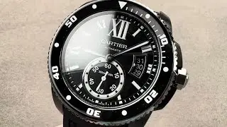 Обзор часов Cartier Calibre de Cartier Diver ADLC (WSCA0006)