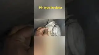 pin type insulator use in esp #electrical #leaning #tech #shortvideo #viralvideo #viral