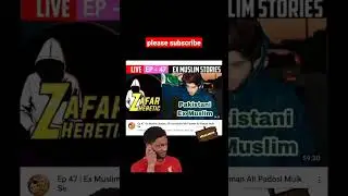 Ex Muslim Stories | Ek Aur Mulhid Mr Farman Ali Padosi Mulk Se Ex-Muslim Zafar Heretic