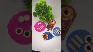 Realistic Handmade Clay Snacks & Sweets #creativeworkshop #choppingboard #clay #foodie