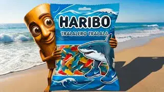 Tung Tung Tung Sahur made HARIBO Gummy Candy from Brainrot? (Animation Music Video)