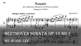 Beethoven | Piano Sonata No.5 | op.10 no.1 | Pianist Ho Jeong Lee