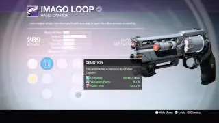 Destiny Nightfall Hunter Reward March 29