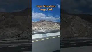 #Hajar Mountains range  #UAE #Dubai