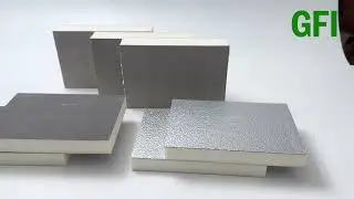 GFI Polyisocyanurate Foam Insulation Board PIR insulation board sold all over the world