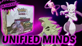 Brand New Pokemon Card Set! Unified Minds Booster Box Opening all 36 Packs