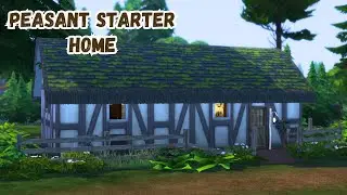 Peasant Starter Home | Sims 4 Speed Build | Ultimate Decades Challenge