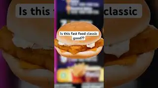 Trying the Filet-O-Fish for the first time.. Bad Idea??
