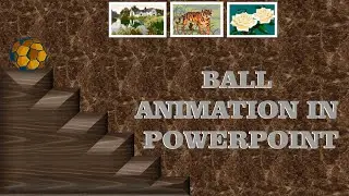 PowerPoint में Ball Animation कैसे बनायें ।  PowerPoint Animations: Realistic Ball Bounce Tutorial