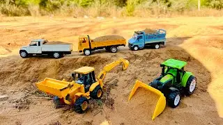 Mini Construction 😍 | mini diy tractor  🚜Toy Truck & JCB Sand Work&rdquo;