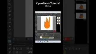 OpenToonz Animation  Tutorial Part 6 | Fireball 🔥#opentoonz