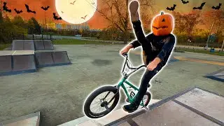 Pumpkin Head BMX Feels IMPOSSIBLE