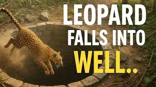 This leopard fell into a well&hellip; watch how humans helped him