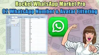 How to Filter WhatsApp Numbers & Check Avatars (Rocket Market Pro 3.6.1)