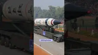 INDIA का AGNI-5 Nuclear Missile   ☢️
