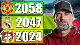 Rewinding the Career of J&uuml;rgen Klopp | FM24 Experiment