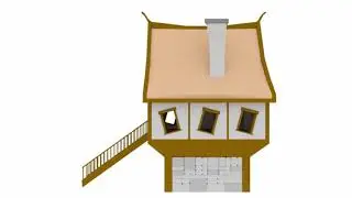 A simple procedural house