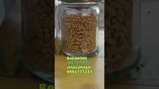 How to use bee pollen in winter #beepollen #pollen #whitehoney