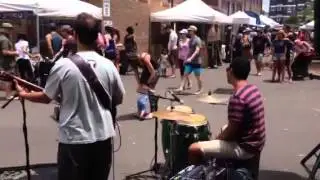 Tiago and Marcelo at Bondi Markets