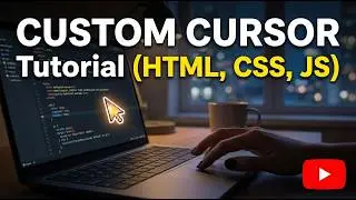 Create a Custom Cursor with HTML, CSS & JavaScript | Step-by-Step Tutorial.