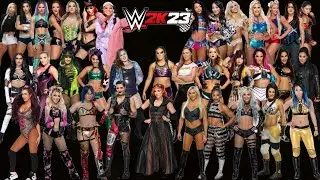 WWE 2K23 WOMEN'S ROSTER PREDICTION