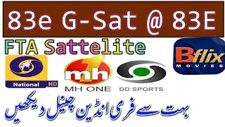 G-Sat 83E Latest Update new Tv Channel list 05-06-21 || DD Free Dish