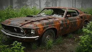 ASMR Car Restoration! Full Restoration 1969 Ford Mustang Boss 429 #carrestoration