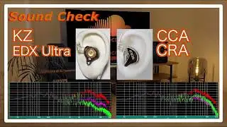 KZ EDX Ultra vs CCA CRA [ IEMs Chinese In-Ear headphones Sound Comparison 中華イヤホン]