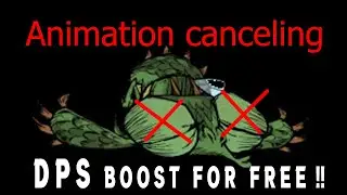 FREE DPS BOOST !! Animation Canceling _ Don't Starve Tutorial ADVANCED