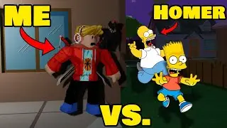 ME VS. HOMER... || YOU Vs. HOMER [ROBLOX]