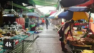 Relaxing walk to Pazundaung Market, Thaketa Bridge | Yangon, Myanmar