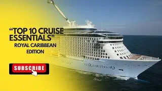 Top 10 Cruise Essentials (Royal Caribbean Edition) #royalcaribbean #cruise #viral 