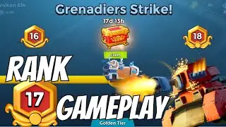 Boom Beach Warships Season 81 [ Rank 17- 18? Mega Scorcher Attacks]