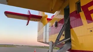 Fire Fighting Aircraft at the Eastern Iowa Airport-KCID