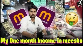 My 1 Month Meesho Income Reveal | Guess & Win My Number