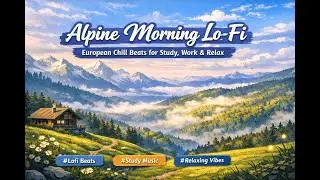 Alpine Morning Lo-Fi 🌄 | European Chill Beats for Study, Work & Relax