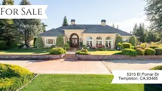A Private 20-Acre Templeton Estate | Living, Hosting & Retreat | 5315 El Pomar Dr
