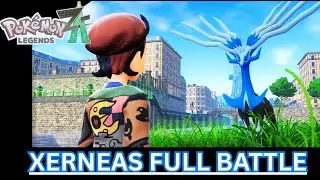 Xerneas full fight in Pok&eacute;mon Legends Z-A no talking