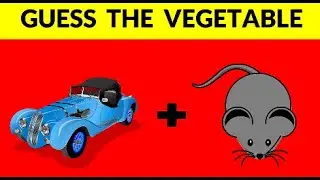 Guess Vegetables | Guess Vegetable Names From Images & Emojis | Guess In 20 Seconds |