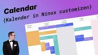 Mit Custom Calendar auf Ninox Oberfl&auml;chen eigene Kalender erstellen & anpassen