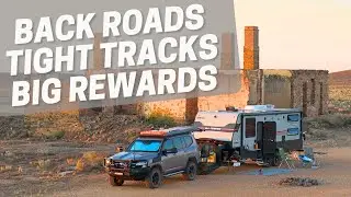 Flinders Ranges Adventure: Exploring Mining Ruins & Tight Tracks with Our Van