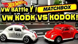 DIECAST WAR 1:64❗️VW BEETLE HOT WHEELS VS MATCHBOX| Duel Bug Mini Legendaris❗️