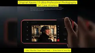 Original Xiaomi 15 Ultra Professional Photography Set Case Wireless Leather