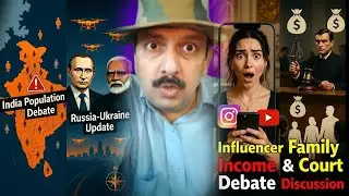 Russia Ukraine Drone, PM Modi Diplomacy, Influencer Income, India Population Issue, RSS Statement