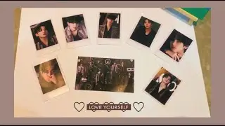 how to make bts polaroids/photocards