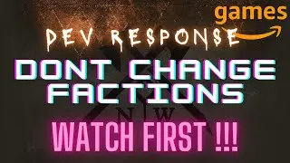 New World Dev Post Faction Change Bug