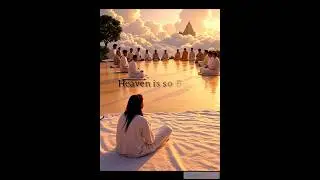 Heaven is too Beautiful             Heaven Looks Like 🌟 Streets of pure gold✨ Gates of pearl #heaven