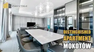 Touring distinguished apartment R&oacute;żana Street, Mokot&oacute;w, Warsaw 159sqm/1711sqft PRESTIGE REAL ESTATE