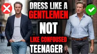How Gentlemen Over 40 Wear JEANS (Most Men Get This Wrong)