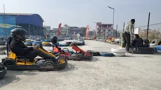 Experiencing GO-Kart at Birat Sports Zone (Biratnagar)